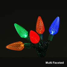 Load image into Gallery viewer, Led 25Lt C9 8" Spacing 167' Green Cord Ul Opaque