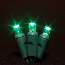 Load image into Gallery viewer, LED 70Lt Polka Dot Light String - Green Wire - Pack Of 1 Or 24 String