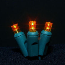 Load image into Gallery viewer, LED 70Lt Polka Dot Light String - Green Wire - Pack Of 1 Or 24 String