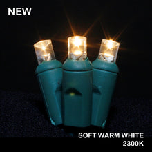 Load image into Gallery viewer, LED 70Lt Polka Dot Light String - Green Wire - Pack Of 1 Or 24 String