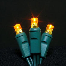 Load image into Gallery viewer, LED 70Lt Polka Dot Light String - Green Wire - Pack Of 1 Or 24 String